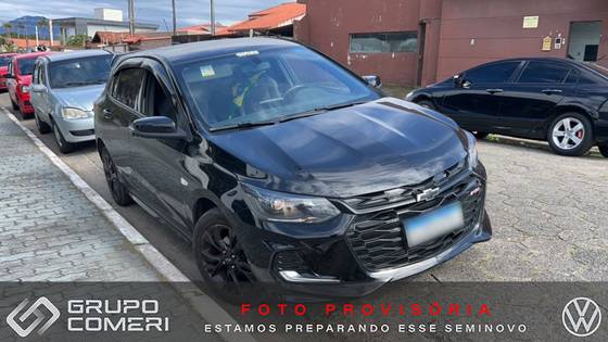 CHEVROLET ONIX 1.0 TURBO FLEX RS AUTOMÁTICO CHEVROLET ONIX 1.0 TURBO FLEX RS AUTOMÁTICO